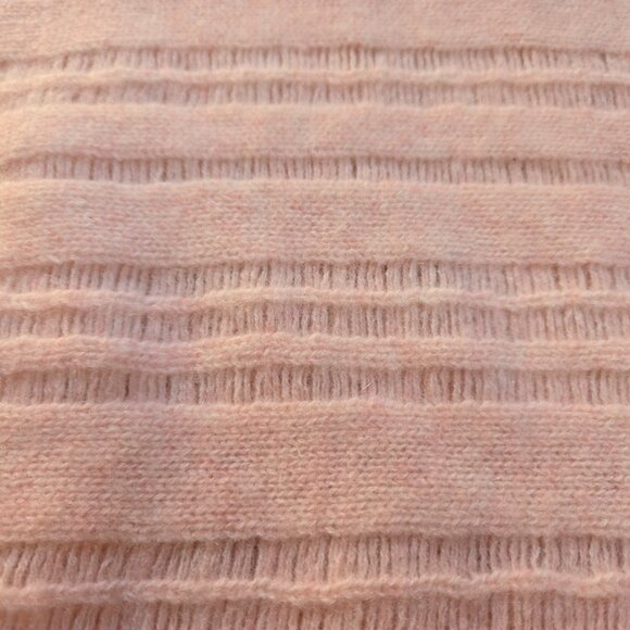 NWOT Calypso St. Barth Cashmere Poncho Peach Pink Boho - Picture 6 of 10
